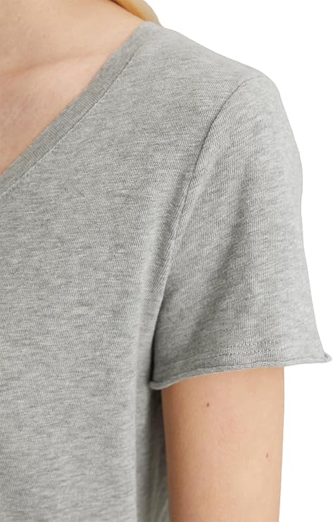 Premium Organic Cotton V Neck Tee
